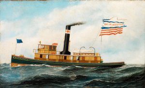 Holownik oceaniczny "May McWilliams" autorstwa Antonio Jacobsen