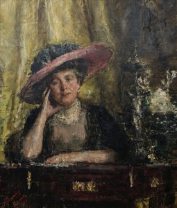 Lady Phillips, 1909. autorstwa Antonio Mancini