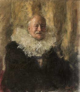 Autoportret. autorstwa Antonio Mancini