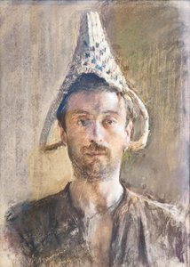 Autoportret z koszem