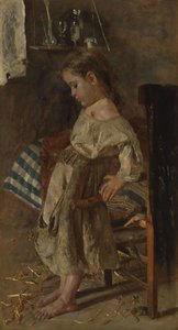 Biedne dziecko autorstwa Antonio Mancini
