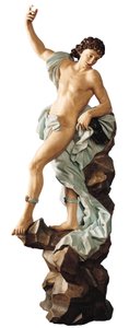 Meleager (drewno polichromowane) autorstwa Antonio Maria Maragliano