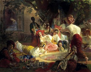 Fontanna Bahçesaray, 1849.
