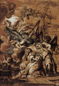 Transwerberacja św. Teresy autorstwa Antonio Nasini