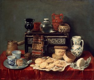 Martwa natura z hebanową skrzynią, 1652.