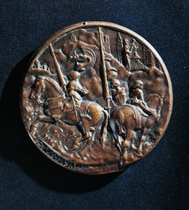 Medal Filippa Marii Viscontiego (1392-1447) autorstwa Antonio Pisanello