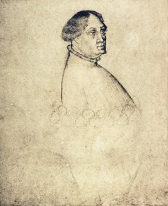 Portret Giangaleazza Viscontiego (1351–1402) (kreda na papierze) autorstwa Antonio Pisanello