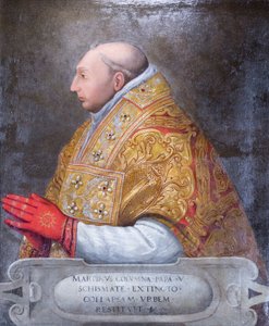 Retrato do Papa Martin V Colonnapolish