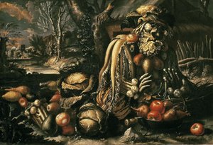 Cztery pory roku: zima, między 1685 a 1695 rokiem.