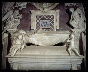 Grobowiec kardynała Portugalii, detal, 1460-6 detal marmuru 95657