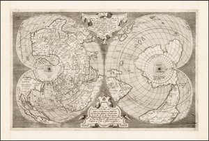 Mapa świata Antonio Salamanca 1550 autorstwa Antonio Salamanca