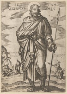 Św. Macieja I życie wieczne amen (tytuł na przedmiocie) Chrystus, Maryja i apostoł (tytuł serii)