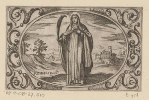 H. Asella Romeinse martelaressen (tytuł serii) Imagini di moltes vergini Rom w męczeństwie (tytuł serii) autorstwa Antonio Tempesta