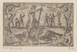 H. Martina Romeinse martelaressen (tytuł serii) Imagini di moltes vergini Rom w męczeństwie (tytuł serii) autorstwa Antonio Tempesta