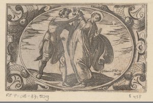 H. Wiktoria Romeinse martelaressen (tytuł serii) Imagini di moltes vergini Rom w męczeństwie (tytuł serii) autorstwa Antonio Tempesta