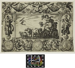 Cztery pory roku: wiosna, 1592 autorstwa Antonio Tempesta