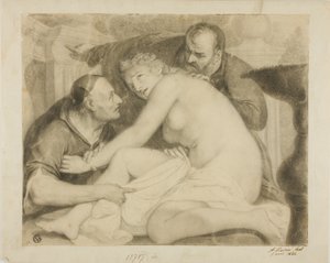 Zuzanna i Starsi autorstwa Antonio Viviani