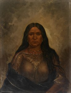 Chan-ku-wash-te-mine Good Road Woman, ca. 1887. autorstwa Antonio Zeno Shindler