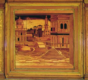 Intarsja Panel z Groty Isabelli d