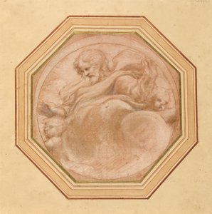 Correggio - Chrystus w chwale, 87.GB.90 autorstwa Antonio da Correggio