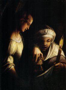 Judith i jej służąca autorstwa Antonio da Correggio
