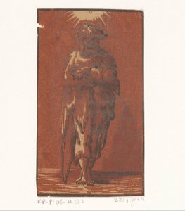 Święty Juda Tadeusz Chrystus i dwunastu apostołów (tytuł serii) autorstwa Antonio da Trento (attributed to)