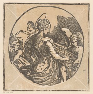 Św. Cecylia muzyk