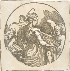 Św. Cecylii autorstwa Antonio da Trento