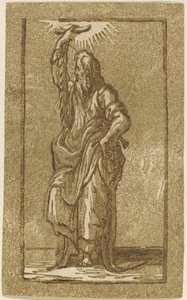 Św. Szymon autorstwa Antonio da Trento after Parmigianino
