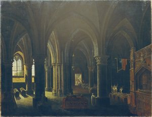 Gotyckie sklepienie krypt autorstwa Antonio de Pian