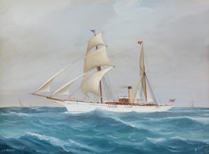 S.Y. Narada, 1905 autorstwa Antonio de Simone