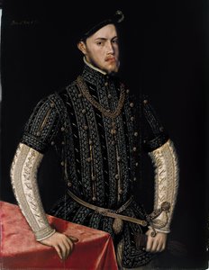Portret Filipa II 1527-1598, króla Hiszpanii i Portugalii, ca. 1550