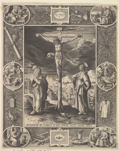 Chrystus na krzyżu przed 1586 rokiem.