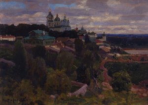 Katedra na Wiatce, 1916 r. autorstwa Apollinari Mikhailovich Vasnetsov