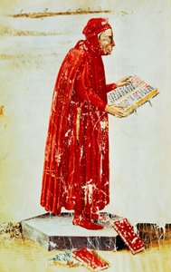 Portret Lino Coluccio Salutati (Stignano autorstwa Apollonio di Giovanni di Tommaso