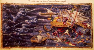 Rękopis wergiliański z fragmentem Eneidy autorstwa Apollonio di Giovanni (1415 lub 1417-1465)