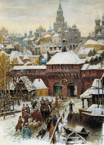 Moskwa w XVII wieku, koniec XIX - początek XX wieku.