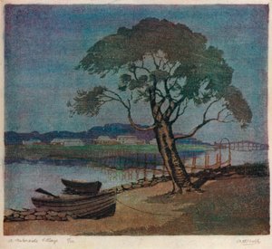 „Wioska nad wodą”, ok. 1921 r.