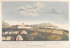 Fort Royal, Gwadelupa, 1759 autorstwa Archibald Campbell