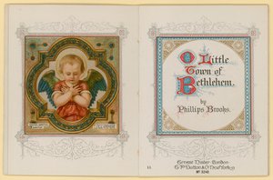 Ilustracja do O Miasteczku Betlejem (chromolitho) autorstwa Archibald Henning