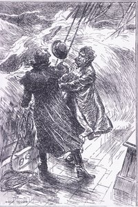 Gotowy miał tylko czas, by chwycić się obiema rękami, 1900 autorstwa Archibald Webb