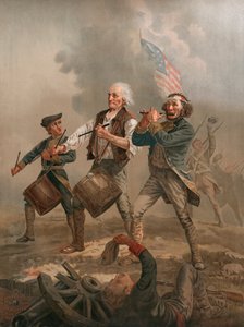 Yankee Doodle lub The Spirit of ‘76, c.1875 (chromolitografia)