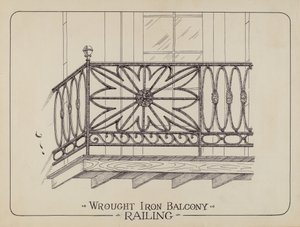 Żelazne balustrady balkonowe autorstwa Arelia Arbo