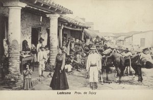 Scena uliczna, Ledesma, prowincja Jujuy, Argentyna