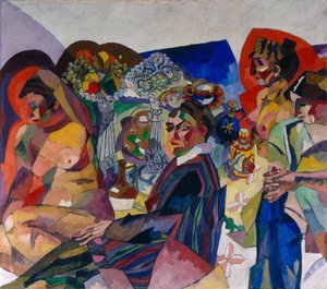 Towarzystwo przy stole, 1916
