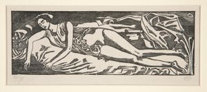 Leżąca kobieta autorstwa Aristide Maillol