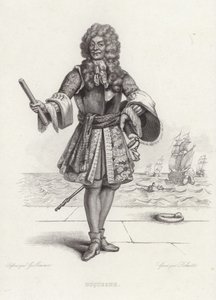 Portret Abrahama Duquesne autorstwa Armand Guilleminot