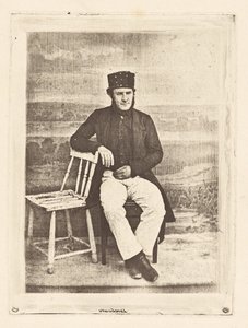 [Portret mężczyzny] autorstwa Armand Hippolyte Louis Fizeau