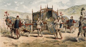 Miot po kasztelance, czasy książąt burgundzkich, XV w. autorstwa Armand Jean Heins