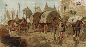 Wagony Związku Hanzeatyckiego, Niderlandy Hiszpańskie, XVI wiek